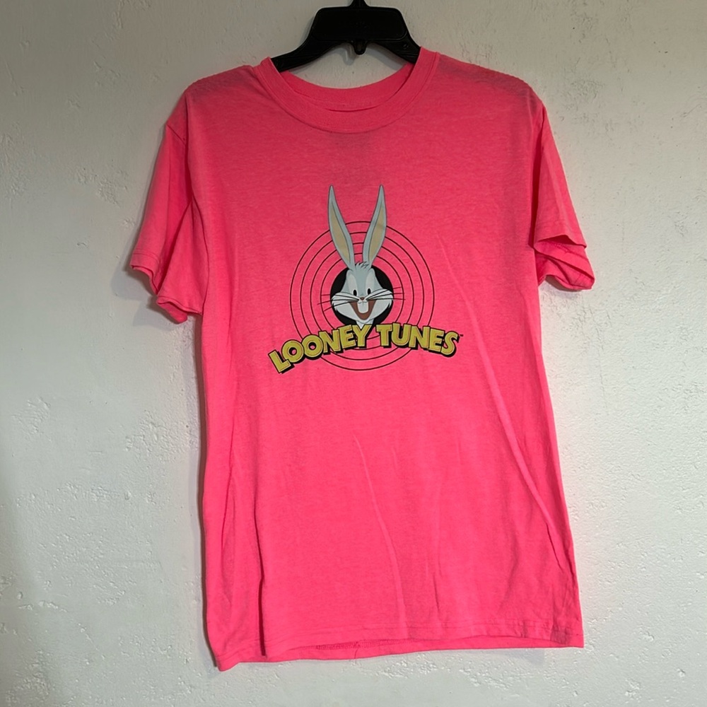 Hot Pink Looney Toons Tee